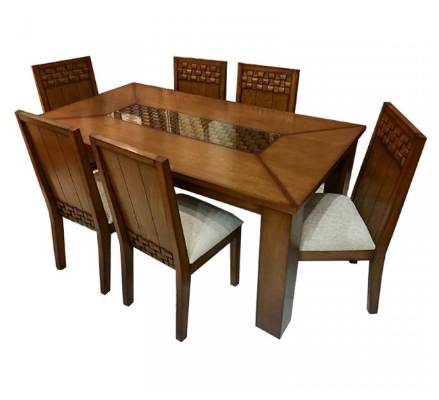 Juego de comedor taquito para seis personas - Electrolujopy - Electrolujo