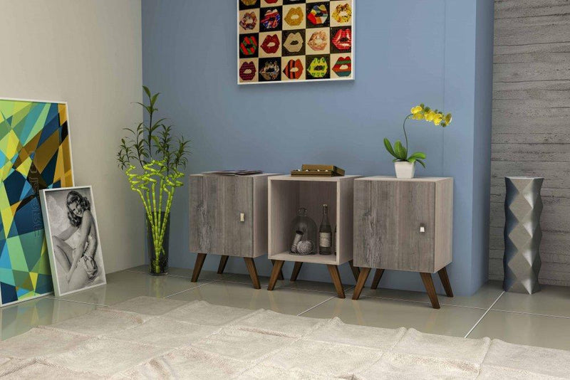 Rack - auxiliar - Mesita de luz - Electrolujo