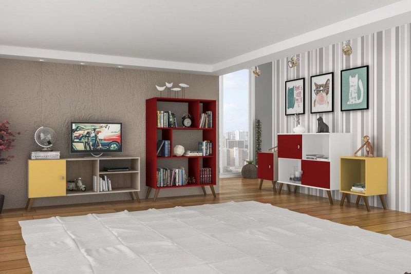 Rack Retro Biblioteca - Electrolujo