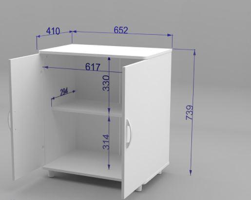 Gabinete itaim - 2 puertas - Electrolujo