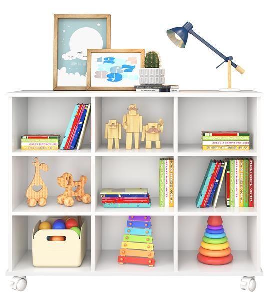 Nicho Organizador  + Kit 3 Cajones de colores - Electrolujo